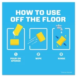 Mr. Clean Multipurpose Cleaning Solution With Febreze,128 Oz Bottle, Meadows And Rain Scent, 4/Carton -Professional cleaning tool store f49e889124a7f5b46470a0115a2c0b6223