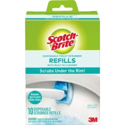 Scotch-Brite Disposable Toilet Scrubbers Refills -Professional cleaning tool store f4c65140ca3b7ed50f0e3d3cb3cad609f2