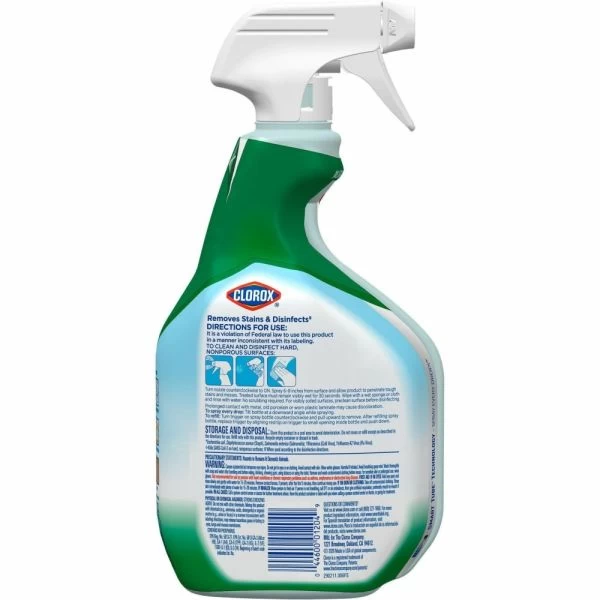 Clorox Clean-Up All Purpose Cleaner With Bleach Spray Bottle, 32 Oz, Pack Of 9 5 Clorox Clean-Up All Purpose Cleaner With Bleach Spray Bottle, 32 Oz, Pack Of 9 - Image 5