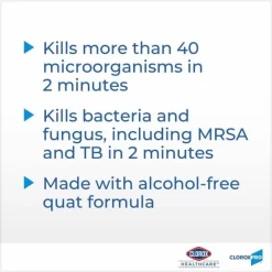 Clorox Healthcare VersaSure Disinfectant Wipes -Professional cleaning tool store f67f0408876c823f608a544cc2e54bd5ed