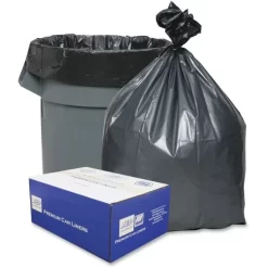 Platinum Plus Can Liners, 33 Gal, 1.35 Mil, 33" X 40", Gray, 10 Bags/Roll, 10 Rolls/Carton 8 Platinum Plus Can Liners, 33 Gal, 1.35 Mil, 33" X 40", Gray, 10 Bags/Roll, 10 Rolls/Carton -Professional cleaning tool store f87ed5b1a68c3cc56c806771e1bcac36ec