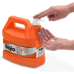 GOJO NATURAL ORANGE Pumice Hand Cleaner, Citrus, 1 Gal Pump Bottle, 4/Carton 13 GOJO NATURAL ORANGE Pumice Hand Cleaner, Citrus, 1 Gal Pump Bottle, 4/Carton -Professional cleaning tool store f8f36e40574b3207bacc4c00d50bc745a2