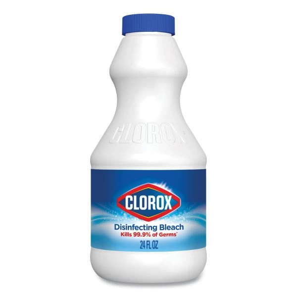 Clorox Regular Bleach With CloroMax Technology, 24 Oz Bottle, 12/Carton 8 Clorox Regular Bleach With CloroMax Technology, 24 Oz Bottle, 12/Carton - Image 8