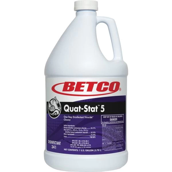 Betco Quat-Stat 5 Disinfectant Gallon 2 Betco Quat-Stat 5 Disinfectant Gallon - Image 2