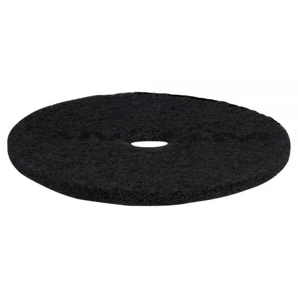 3M Low-Speed Stripper Floor Pad 7200, 20" Diameter, Black, 5/Carton 2 3M Low-Speed Stripper Floor Pad 7200, 20" Diameter, Black, 5/Carton - Image 2