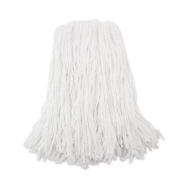 Boardwalk Premium Cut-End Wet Mop Heads, Rayon, 16oz, White, 12/Carton 1 Boardwalk Premium Cut-End Wet Mop Heads, Rayon, 16oz, White, 12/Carton