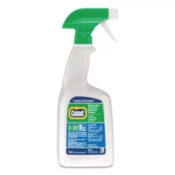 Comet Disinfecting-Sanitizing Bathroom Cleaner, 32 Oz Trigger Spray Bottle, 6/Carton -Professional cleaning tool store feaf4ed29b973d6aaa69a1a7646b4b6474