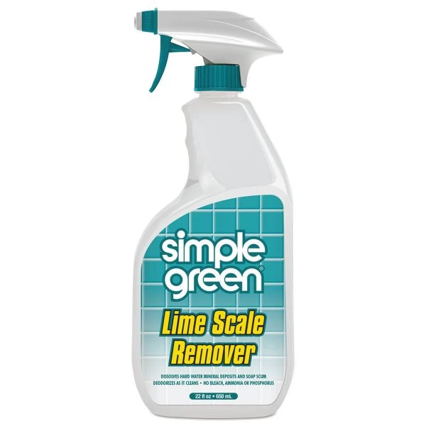 Simple Green Lime Scale Remover, Wintergreen, 32 Oz Spray Bottle, 12/Carton 1 Simple Green Lime Scale Remover, Wintergreen, 32 Oz Spray Bottle, 12/Carton
