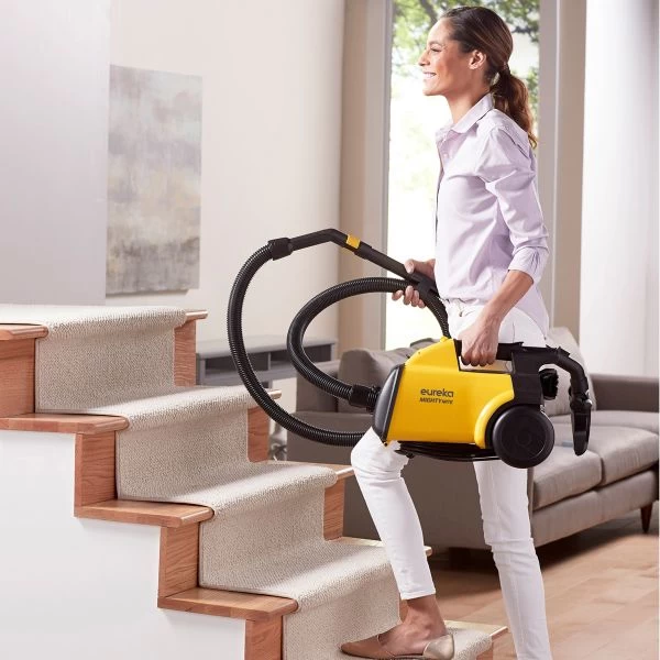 Eureka Mighty Mite Canister Vacuum, Black/Yellow 6 Eureka Mighty Mite Canister Vacuum, Black/Yellow - Image 6