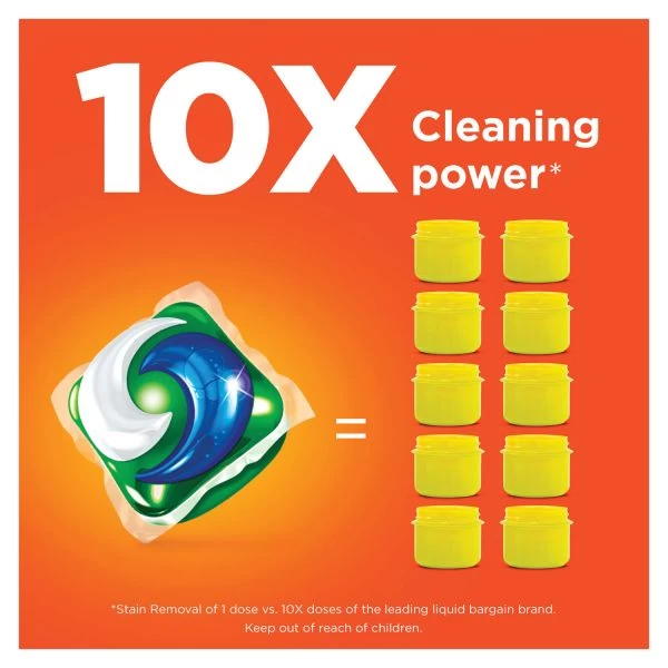 Tide Pods, Laundry Detergent, Clean Breeze, 35/Pack, 4 Pack/Carton 2 Tide Pods, Laundry Detergent, Clean Breeze, 35/Pack, 4 Pack/Carton - Image 2